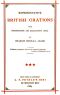 [Gutenberg 55491] • Representative British Orations with Introductions and Explanatory Notes, Volume III (of 4)